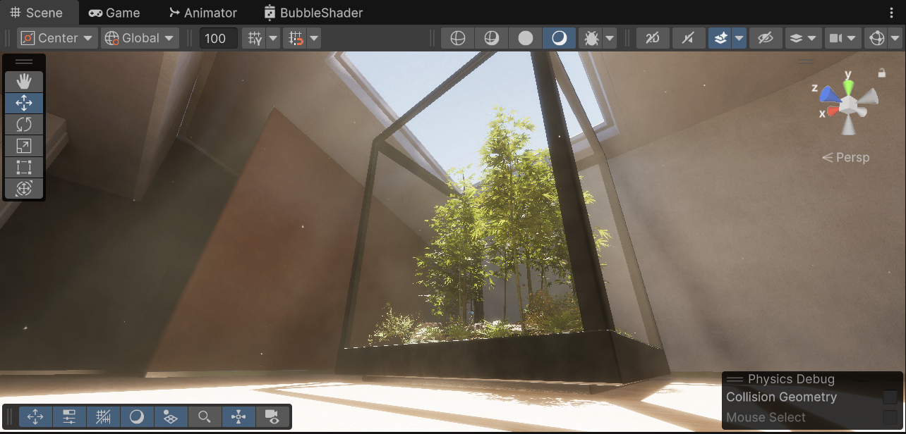 Early Fog Test: Lacking Volumetric Light